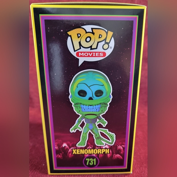 Xenomorph hot topic scare fair 2023 exclusive funko # 731 (nib) - Picture 6 of 7